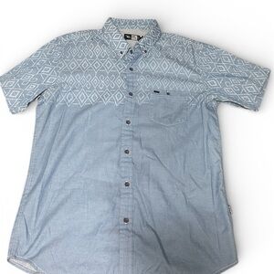 Rip Curl Men’s Short Sleeve Button Front Shirt – Size L